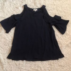 Navy boutique top